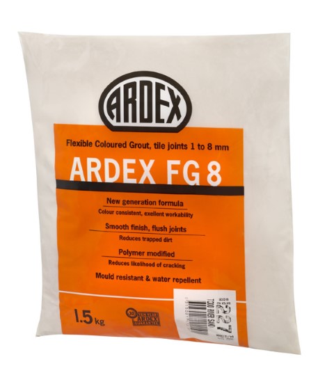 ARDEX FG8 ALABASTER 282 1.5KG BAG 